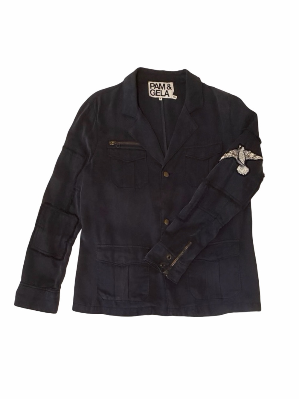 Pam and Gela | Lightweight Unstructured Moto Style Jacket
